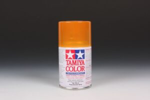 Tamiya 86043 Polycarbonate Color Spray PS-43 Translucent Orange：圖片 2