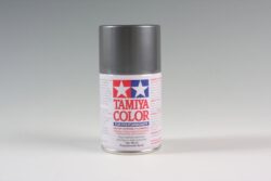Tamiya 86063 Polycarbonate Color Spray PS-63 Bright Gun Metal：圖片 2