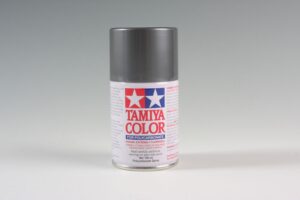 Tamiya 86063 Polycarbonate Color Spray PS-63 Bright Gun Metal：圖片 2