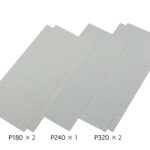 Tamiya 87009 Finishing Abrasives (Mid) (180/240/320)