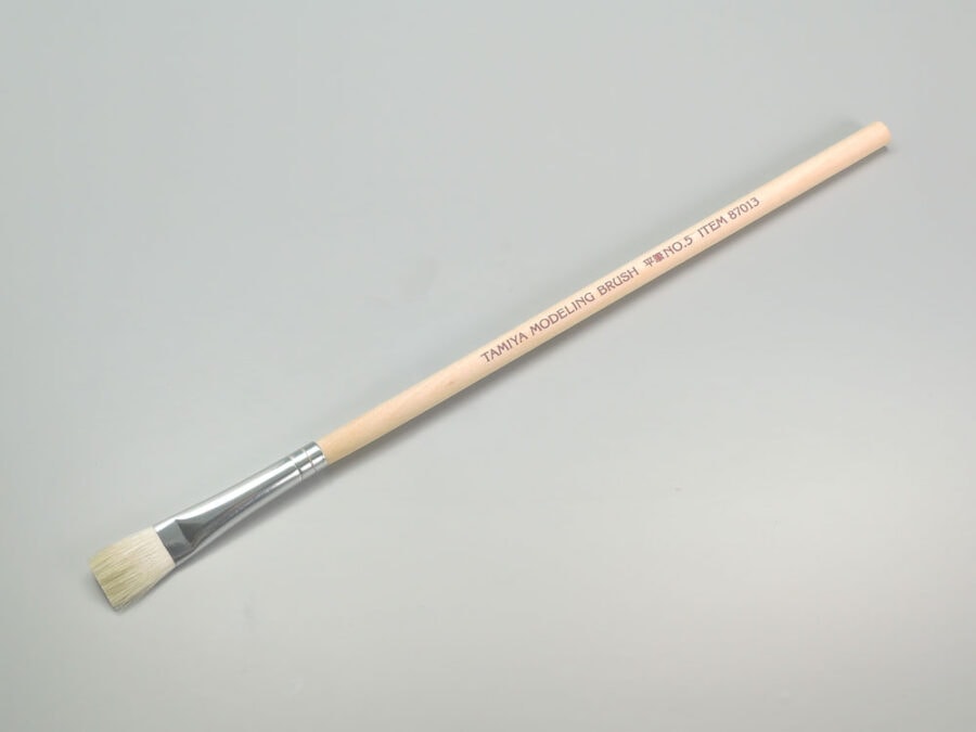 Tamiya 87013 Flat Brush No.5：圖片 1
