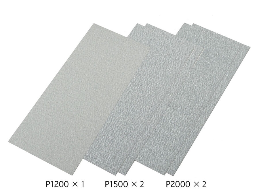 Tamiya 87024 Finishing Abrasives (Super Fine) (1200/1500/2000)：圖片 1