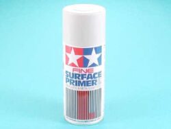 Tamiya 87064 Fine Surface Primer L for Plastic & Metal (Light Grey)