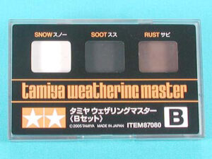 Tamiya 87080 Weathering Master B Set (Snow/Soot/Rust)：圖片 2
