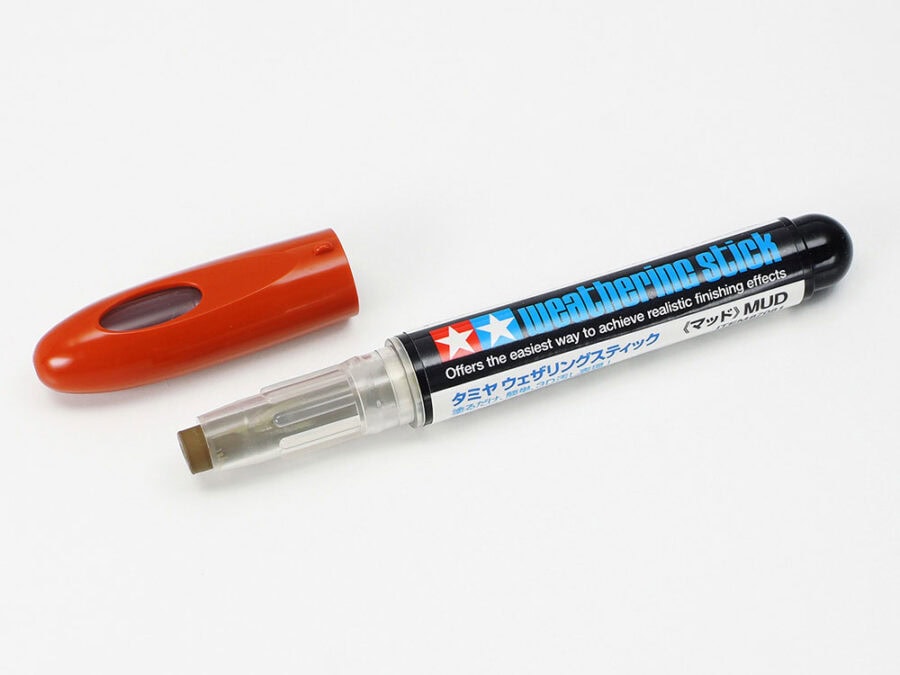 Tamiya 87081 Weathering Stick (Mud)：圖片 1