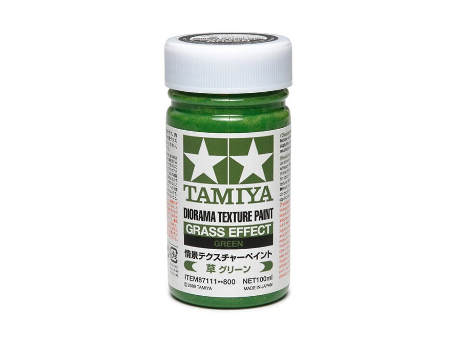 Tamiya 87111 Diorama Texture Paint (Grass Effect, Green) (100ml)：圖片 1