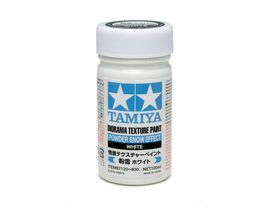 Tamiya 87120 Diorama Texture Paint (Powder Snow Effect, White) (100ml)：圖片 1