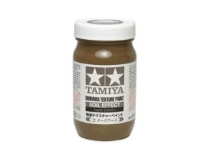 Tamiya 87121 Diorama Texture Paint (Soil Effect, Dark Earth) (250ml)