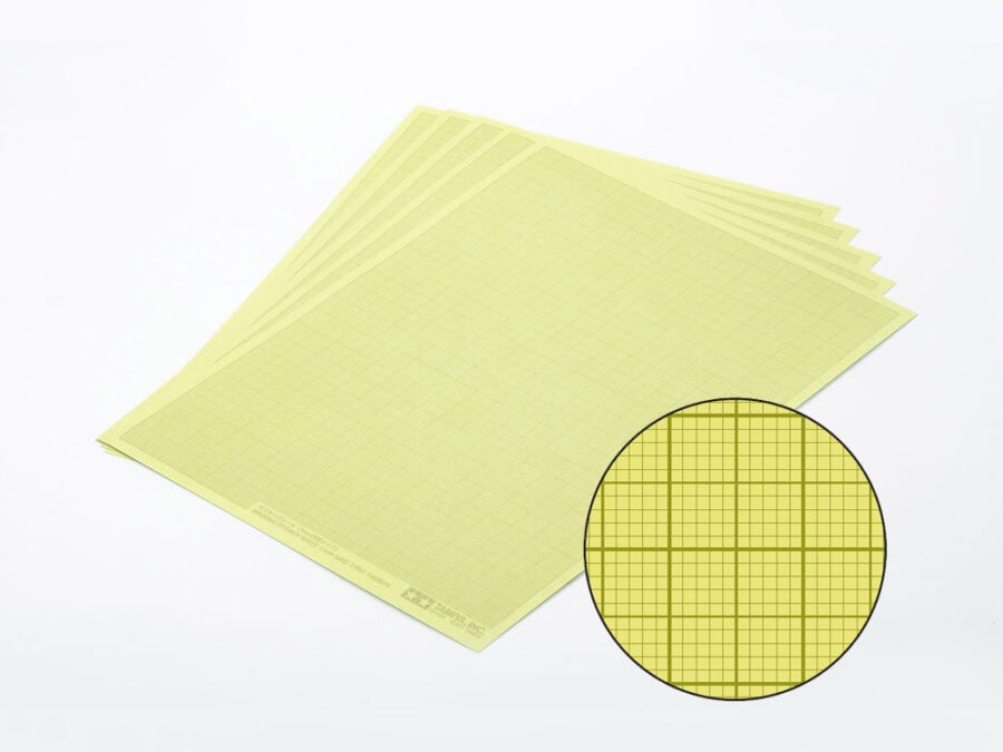 Tamiya 87129 Masking Sheet 1mm Grid *5：圖片 1