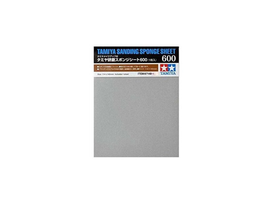 Tamiya 87148 Sanding Sponge Sheet 600：圖片 5