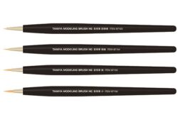 Tamiya 87153 Tamiya Modeling Brush HG Pointed Brush (Ultra Fine)：圖片 3