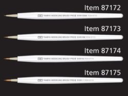 Tamiya 87175 Tamiya Modeling Brush PRO II Pointed Brush (Small)：圖片 3