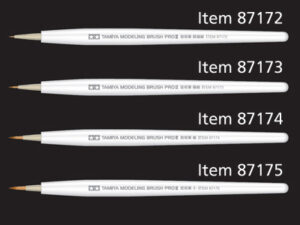 Tamiya 87175 Tamiya Modeling Brush PRO II Pointed Brush (Small)：圖片 3