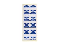 Tamiya 87196 Cap Labels (for Lacquer Paints) (3pcs. Set)