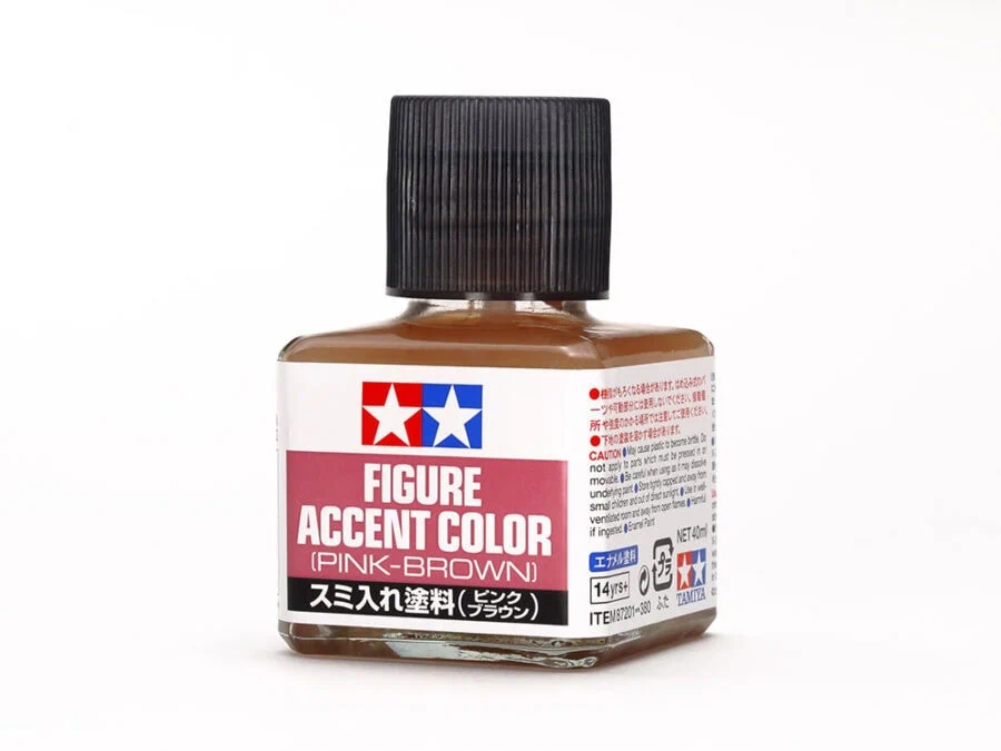 Tamiya 87201 Figure Accent Color (Pink-Brown)：圖片 1