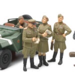 Tamiya 89767 1/48 Russian Field Car GAZ-67B w/Officer Figures