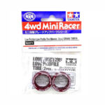 Tamiya 92371 Low Friction Low Profile Tire (Maroon, 2pcs) Graha Tamiya