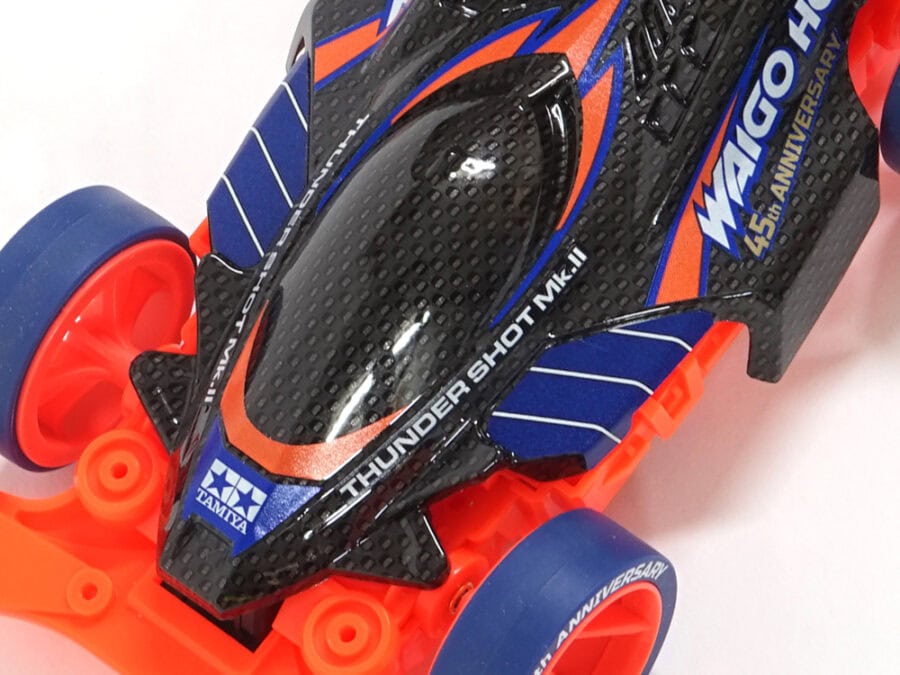 Tamiya 92429 1/32 Mini 4WD Thunder Shot Mk.II WAIGO HOBBY 45th Anniversary Special：圖片 3