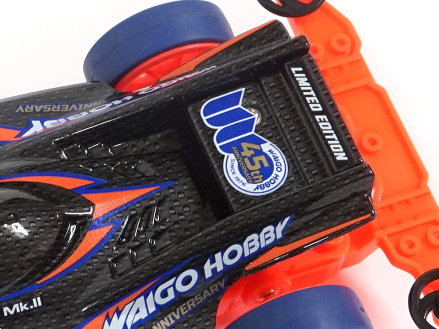 Tamiya 92429 1/32 Mini 4WD Thunder Shot Mk.II WAIGO HOBBY 45th Anniversary Special：圖片 4