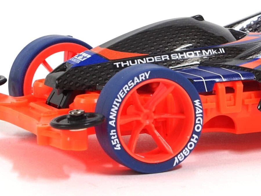 Tamiya 92429 1/32 Mini 4WD Thunder Shot Mk.II WAIGO HOBBY 45th Anniversary Special：圖片 5