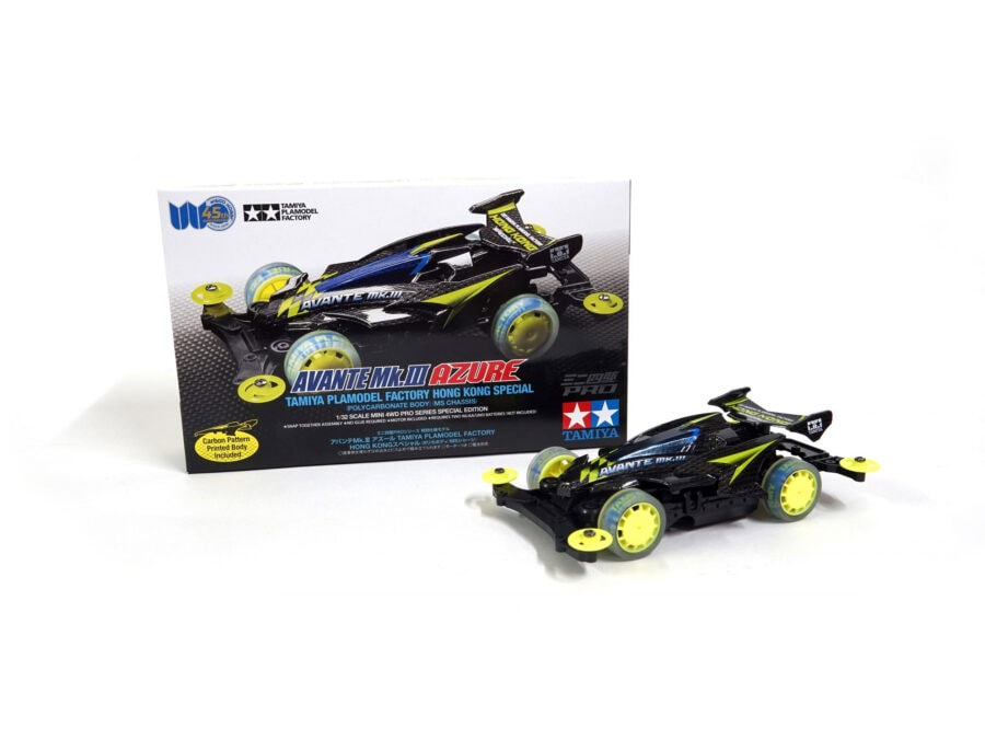 Tamiya 92430 1/32 Mini 4WD Avante Mk.3 Azure Tamiya Plamodel Factory Hong Kong Special：圖片 1