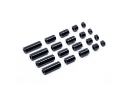 Tamiya 92432 Aluminium Spacer Set (12/6.7/6/3/1.5mm)*4 TKC 25th Anniversary Special Version