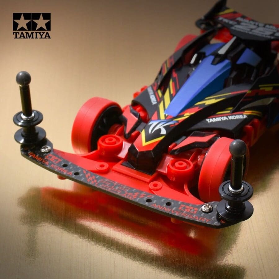 Tamiya 92432 Aluminium Spacer Set (12/6.7/6/3/1.5mm)*4 TKC 25th Anniversary Special Version：圖片 2