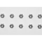 Tamiya 94690 AO-1015 Mini 4WD 2mm Lock Nut (10pcs.)