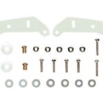 Tamiya 94764 FRP Slide Extension Roller Mount (Natural Color)