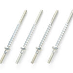 Tamiya 94809 AO-1024 2x38mm Threaded Shaft (4pcs.)