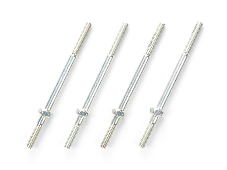 Tamiya 94809 AO-1024 2x38mm Threaded Shaft (4pcs.)：圖片 1