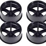 Tamiya 94833 Carbon Wheel Set (Large Diameter)