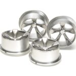 Tamiya 94913 5-Spoke Wheels for Low-Profile Tires (Matte-Plated)