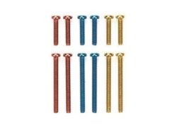 Tamiya 94940 1/32 Mini 4WD Stainless Steel Screw Set (3 colors/10mm,20mm)