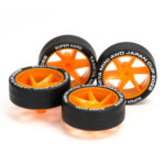 Tamiya 95152 Super Hard Low Height Tires & Spiral Wheels J-CUP2022