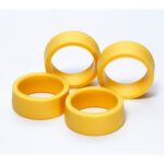 Tamiya 95205 1/32 Mini 4WD JR LP Offset Tread Tires - Hard/Yellow