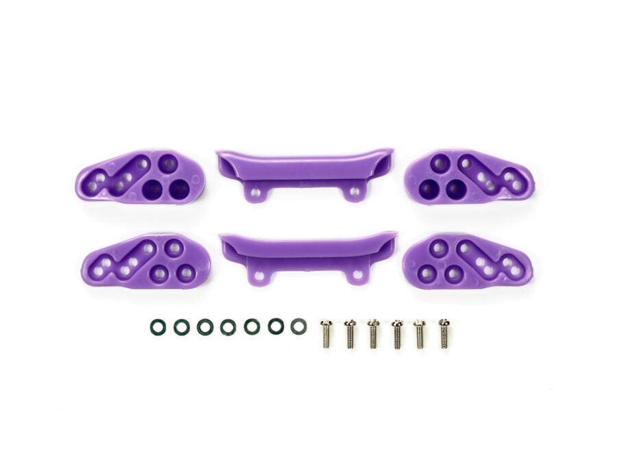 Tamiya 95215 Mini 4WD Low Friction Front Under Guard (Purple)：圖片 1