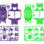 Tamiya 95234 1/32 Mini 4WD MS Chassis Set (Purple/Green)
