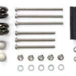 Tamiya 95236 1/32 Mini 4WD Product  Mass Damper Set (Black)