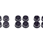 Tamiya 95245 Mini 4WD Carbon Reinforced Wheel Set (Low Profile)
