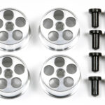 Tamiya 95276 1/32 Mini 4WD HG Aluminum Wheels for Low Profile Tires (4 Pcs.)
