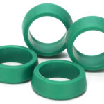 Tamiya 95278 1/32 Mini 4WD JR Offset Tread Tires - Hard / Green