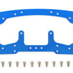 Tamiya 95309 1/32 JR Duralumin Wide F/R Plate Blue Mini 4WD Pasts