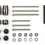 Tamiya 95314 1/32 Mini 4WD Slimline Mass Damper Set (Black)