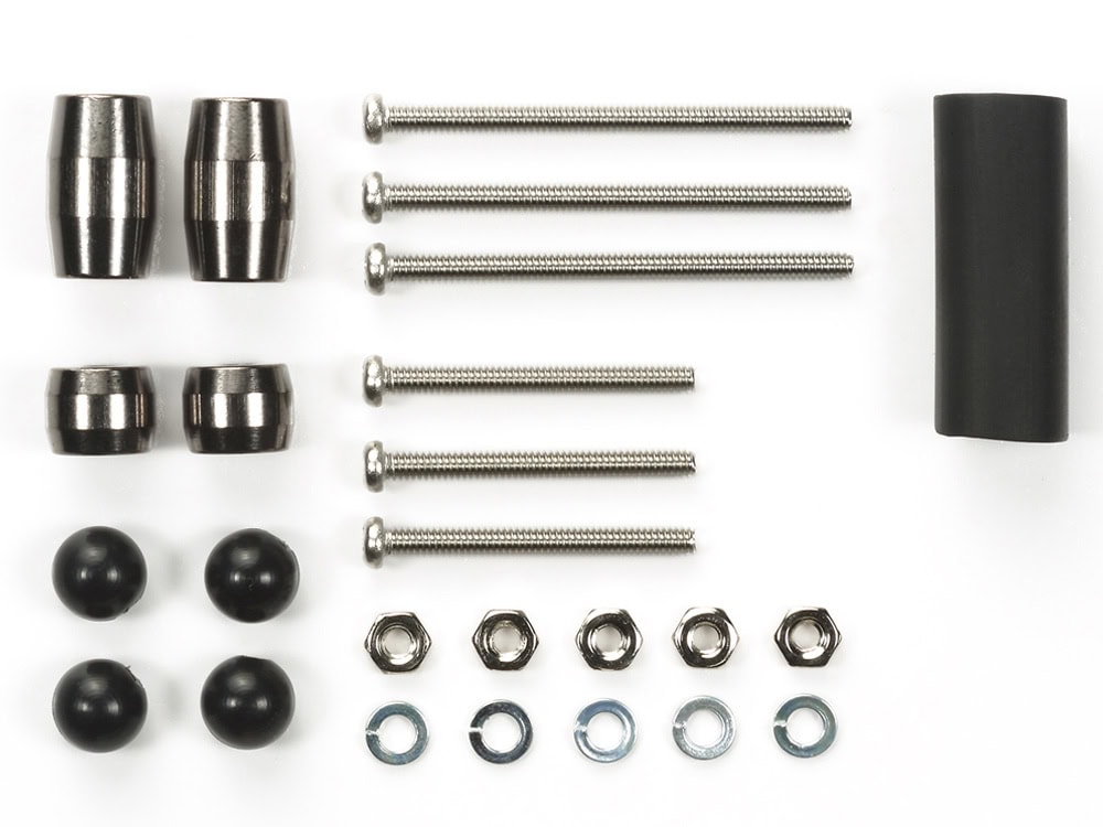 95314 Tamiya 95314 1/32 Mini 4WD Slimline Mass Damper Set (Black):圖片 1