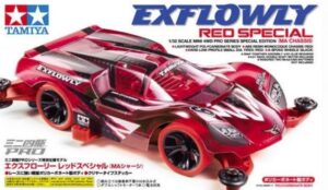 Tamiya 95339 1/32 Mini 4WD Exflowly Red Special (MA chassis)：圖片 2