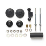 Tamiya 95357 Large Dia. Stabilizer Head Set (11mm, 15mm) (Black)