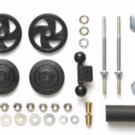 Tamiya 95358 Large Dia. Stabilizer Head Set (17mm) (Black)