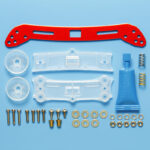 Tamiya 95363 1/32 Mini 4WD Wide Front Sliding Damper 2 (Red)