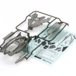 Tamiya 95408 1/32 Mini 4WD DCR-01 Body Parts Set (Clear Black)